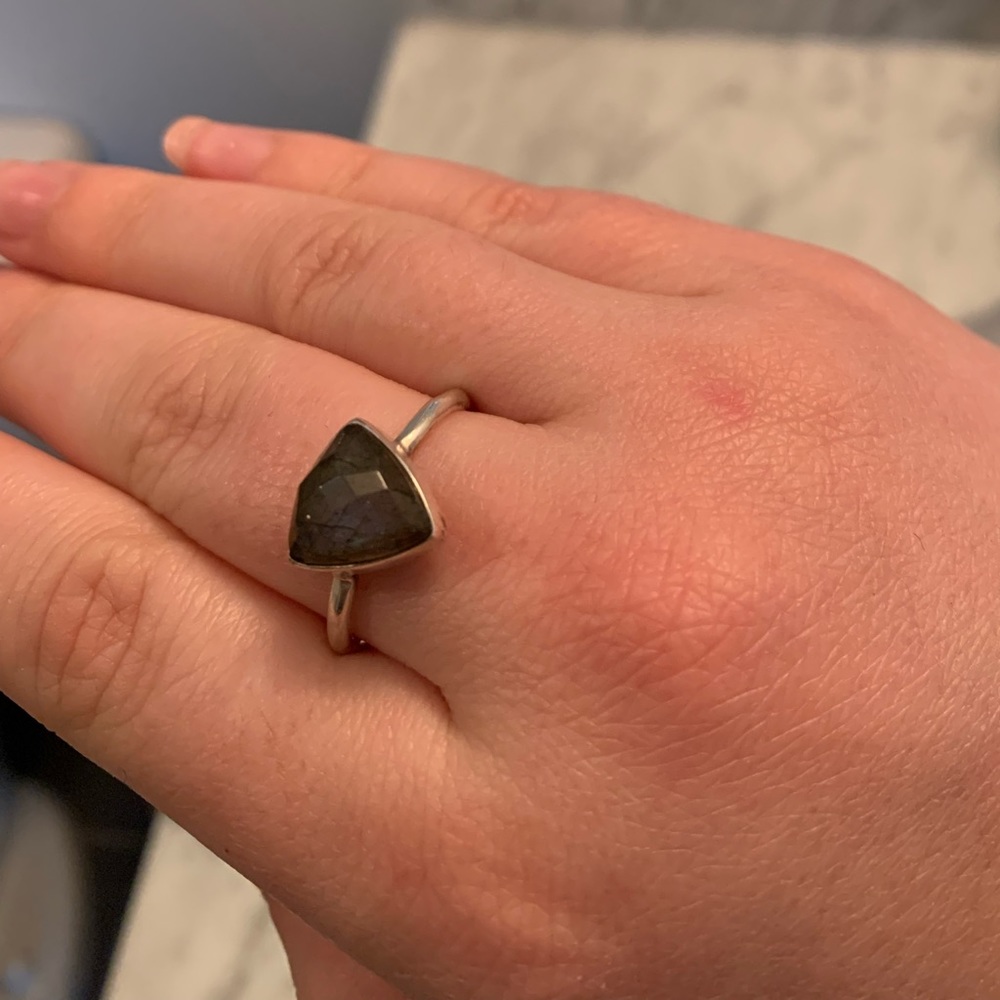 Assorted silver rings